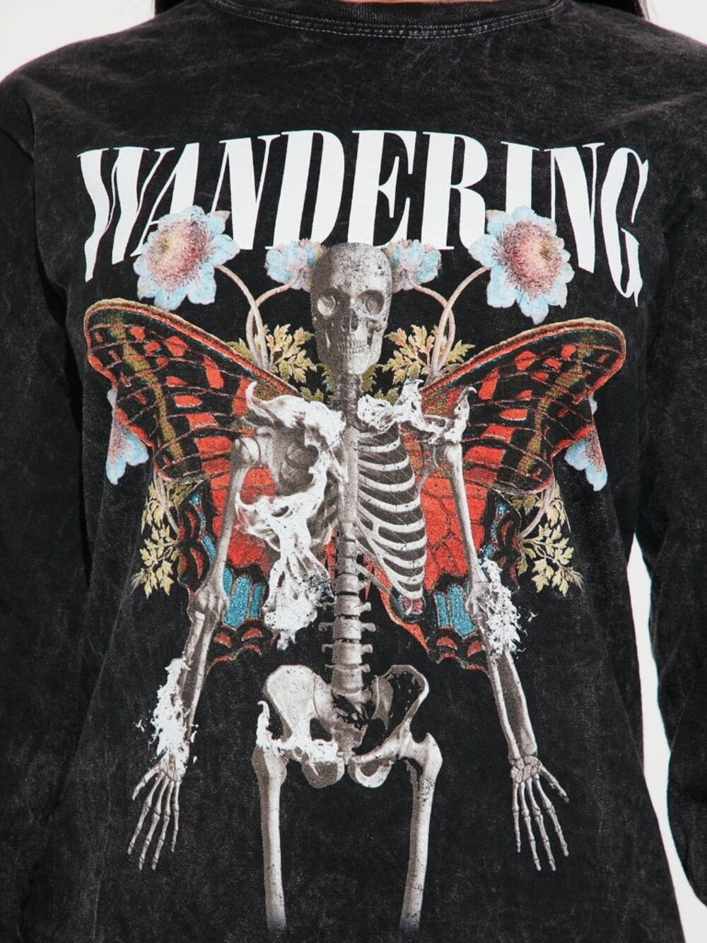 Wandering Life Washed Graphic Tee